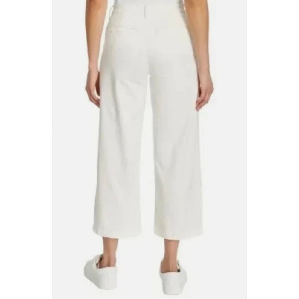 Ella Moss Wide Leg Crop Jean - Size 4 NWT - White/Beige - On trend for Summer! - Picture 6 of 6